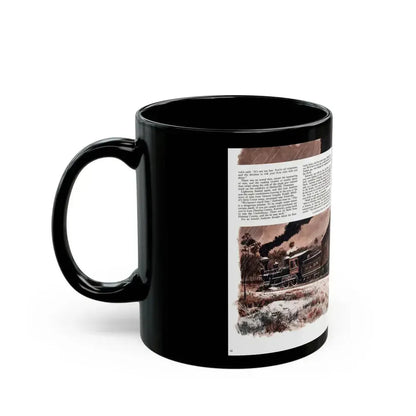 Andrews' Suicide Raid (2), Male magazine, September 1956 - Black Coffee Mug - Go Mug Yourself