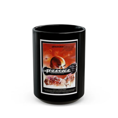 ANDROID 1982 Movie Poster - Black Coffee Mug-15oz-Go Mug Yourself