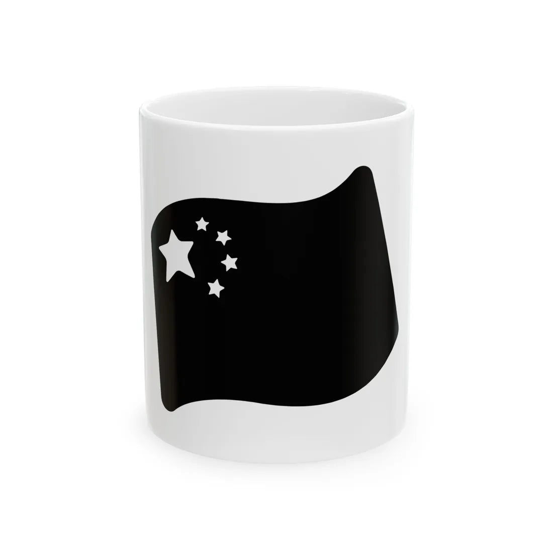 Android Emoji 1f1e8 1f1f3 (China) White Coffee Mug 11oz - Go Mug Yourself