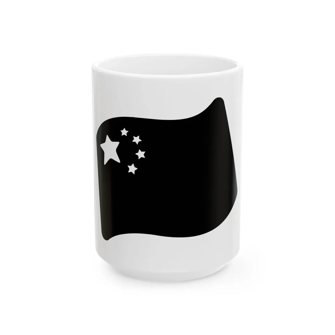 Android Emoji 1f1e8 1f1f3 (China) White Coffee Mug 15oz - Go Mug Yourself
