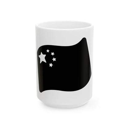 Android Emoji 1f1e8 1f1f3 (China) White Coffee Mug 15oz - Go Mug Yourself