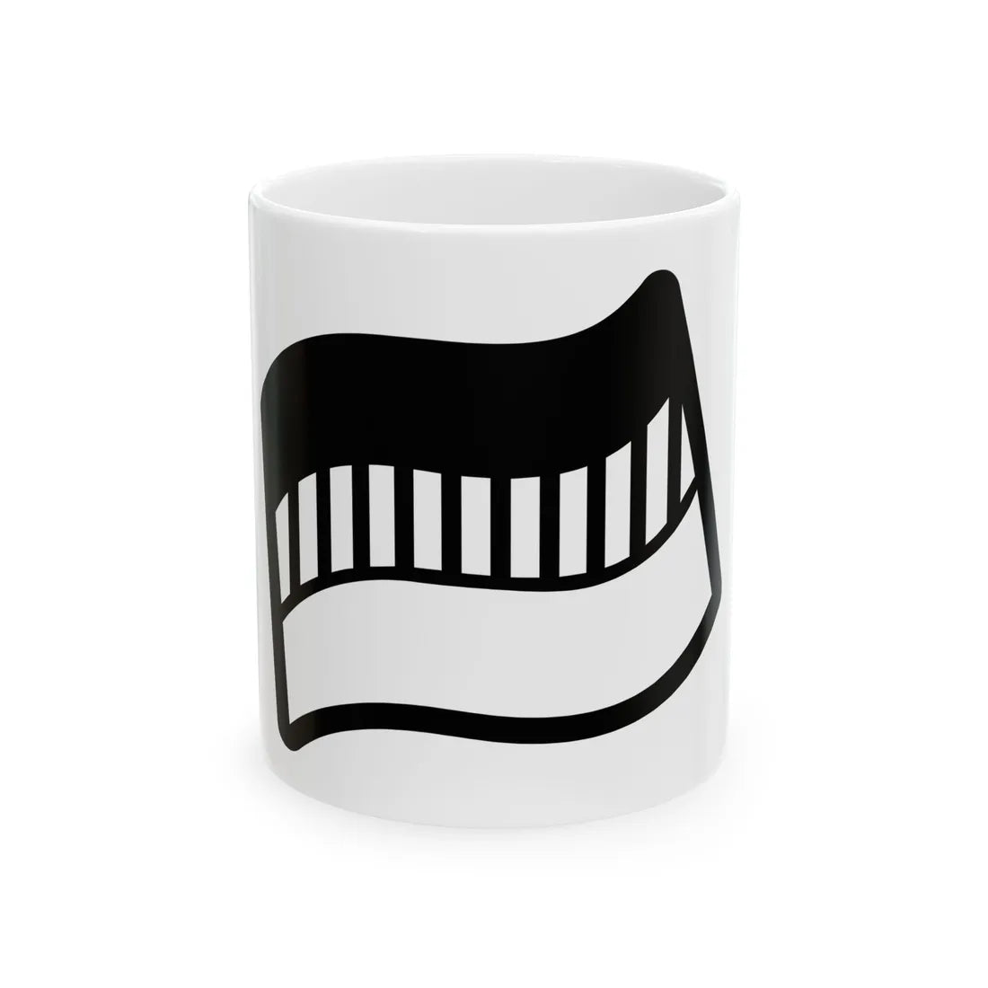 Android Emoji 1f1e9 1f1ea (Germany) White Coffee Mug 11oz - Go Mug Yourself