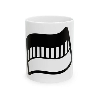 Android Emoji 1f1e9 1f1ea (Germany) White Coffee Mug 11oz - Go Mug Yourself