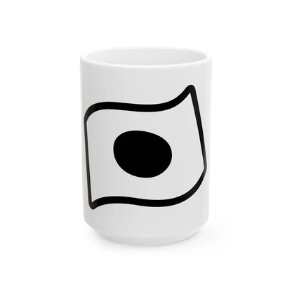 Android Emoji 1f1ef 1f1f5 (Japan) White Coffee Mug 15oz - Go Mug Yourself