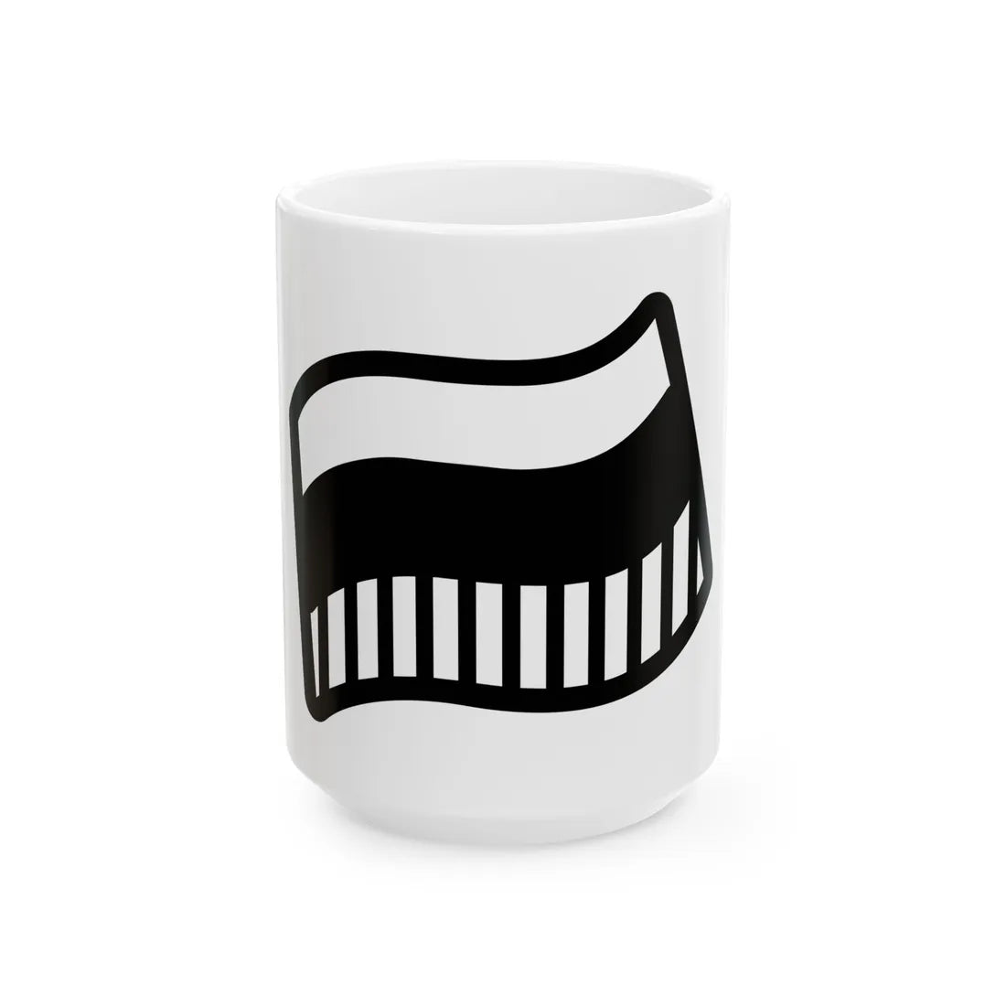 Android Emoji 1f1f7 1f1fa (Russia) White Coffee Mug 15oz - Go Mug Yourself
