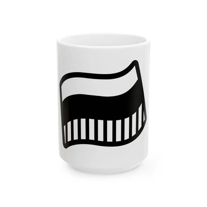 Android Emoji 1f1f7 1f1fa (Russia) White Coffee Mug 15oz - Go Mug Yourself