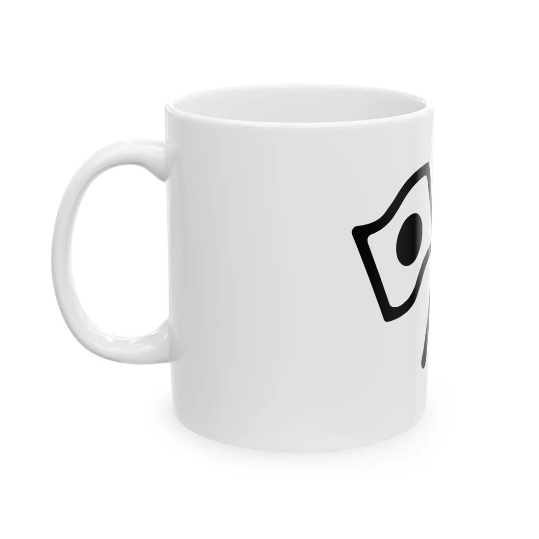 Android Emoji 1f38c (Japan) White Coffee Mug - Go Mug Yourself