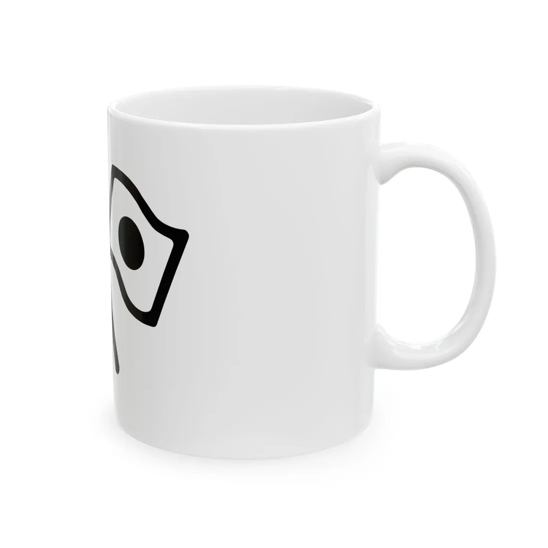 Android Emoji 1f38c (Japan) White Coffee Mug - Go Mug Yourself