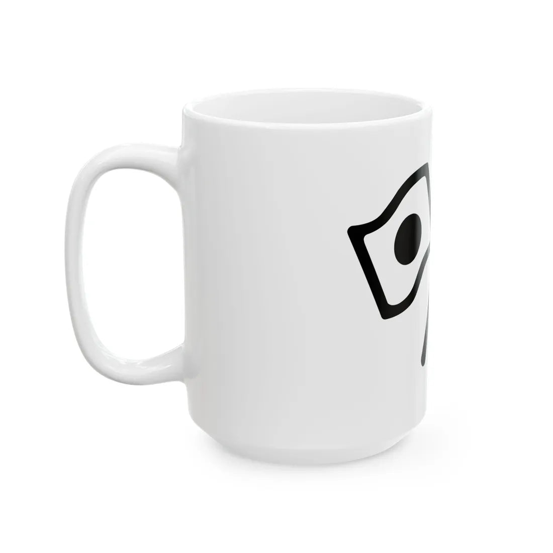 Android Emoji 1f38c (Japan) White Coffee Mug - Go Mug Yourself