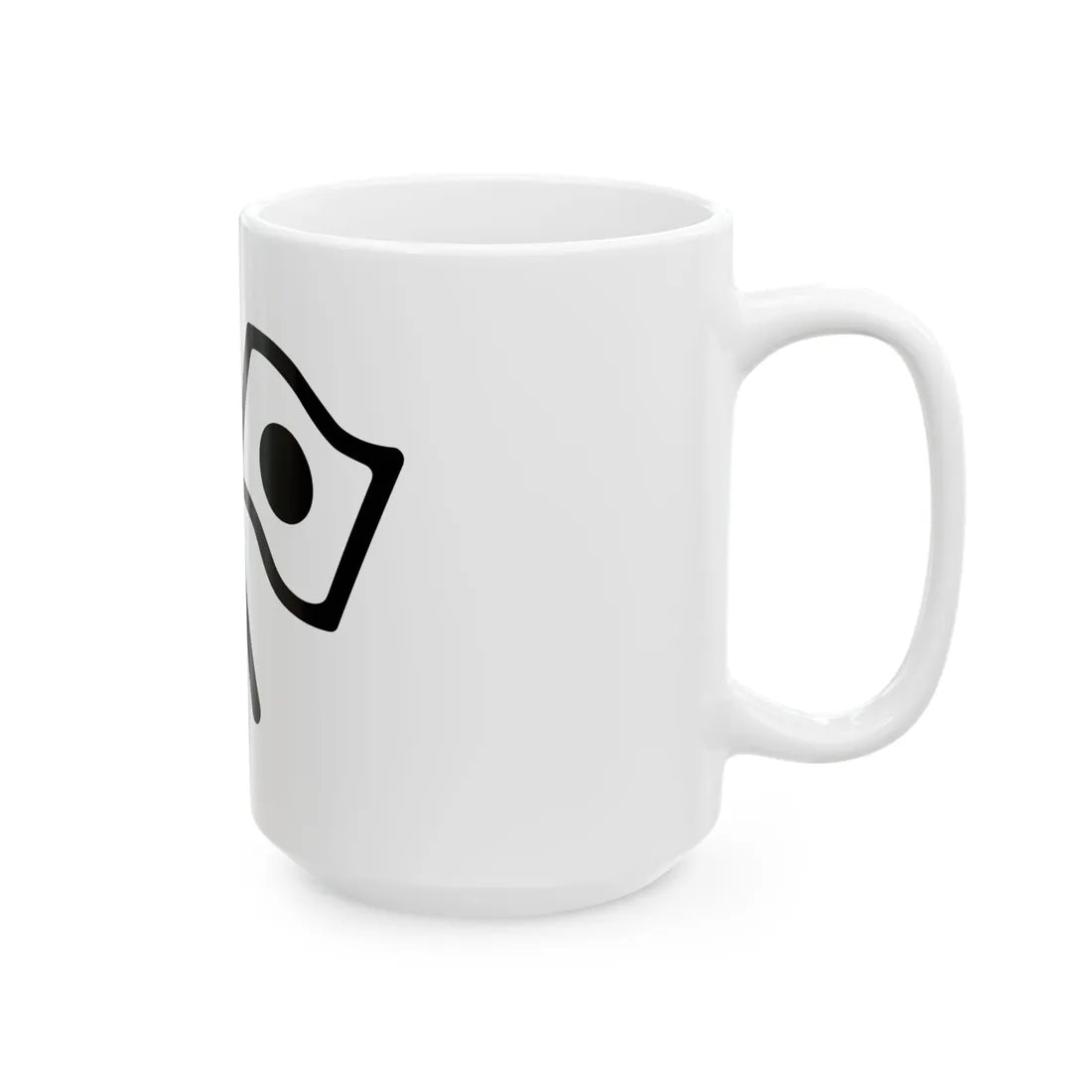 Android Emoji 1f38c (Japan) White Coffee Mug - Go Mug Yourself