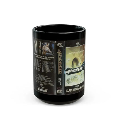 ANDROID (VHS COVER) - Black Coffee Mug 15oz - Go Mug Yourself
