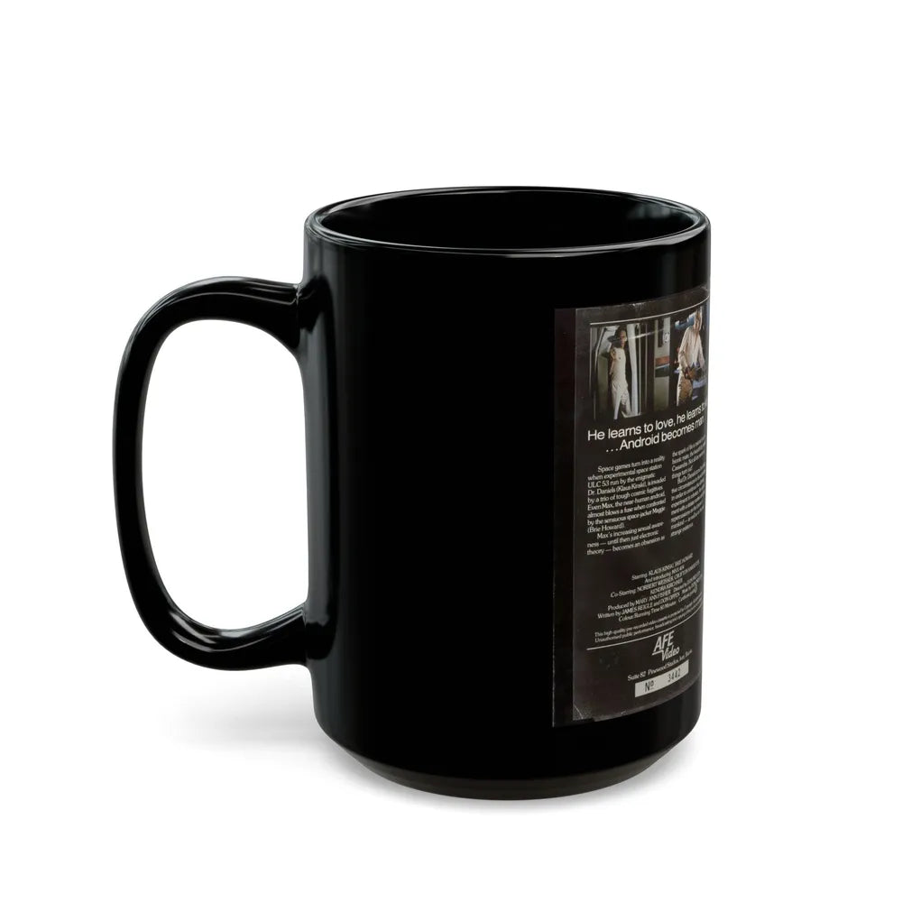 ANDROID (VHS COVER) - Black Coffee Mug-Go Mug Yourself