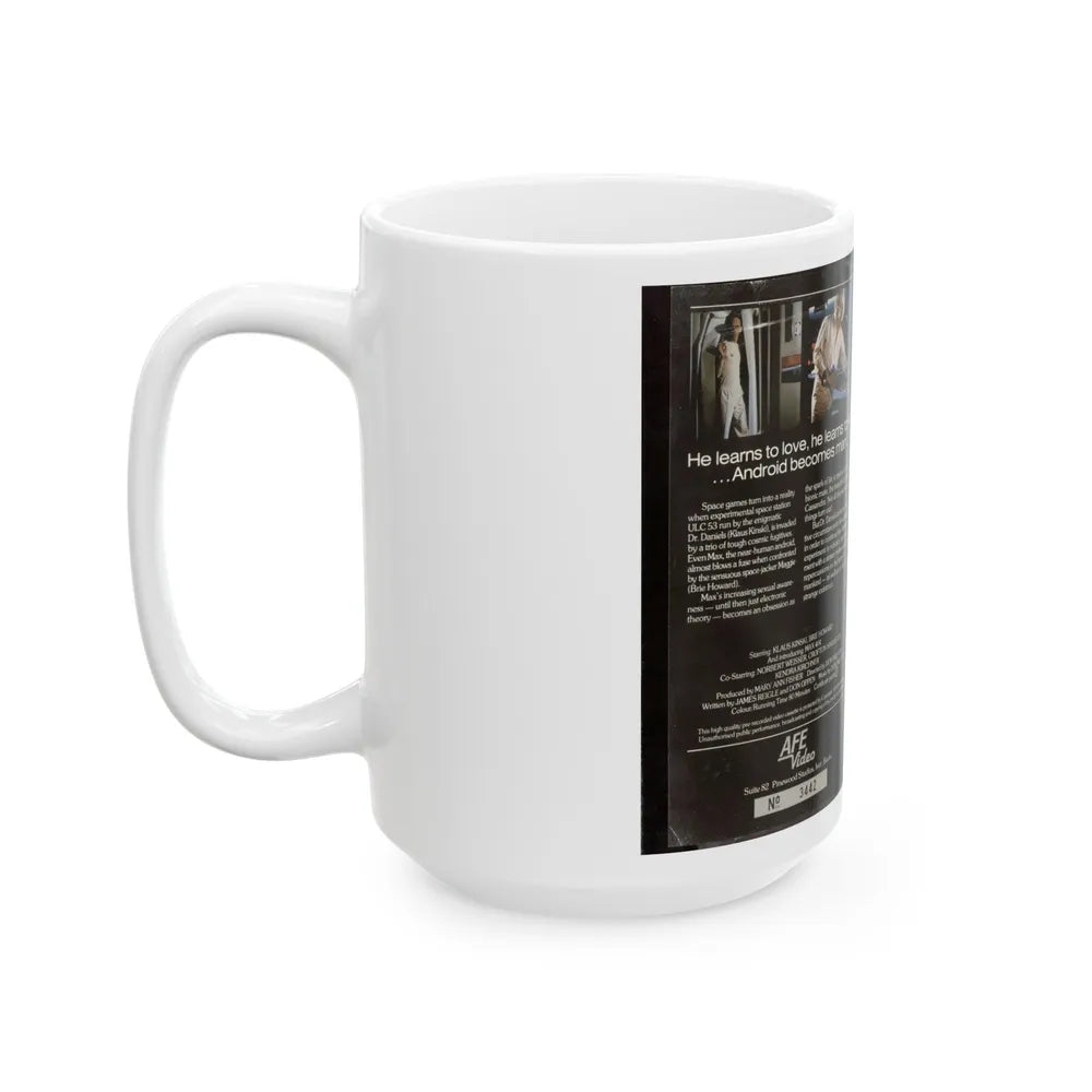 ANDROID (VHS COVER) - White Coffee Mug-Go Mug Yourself