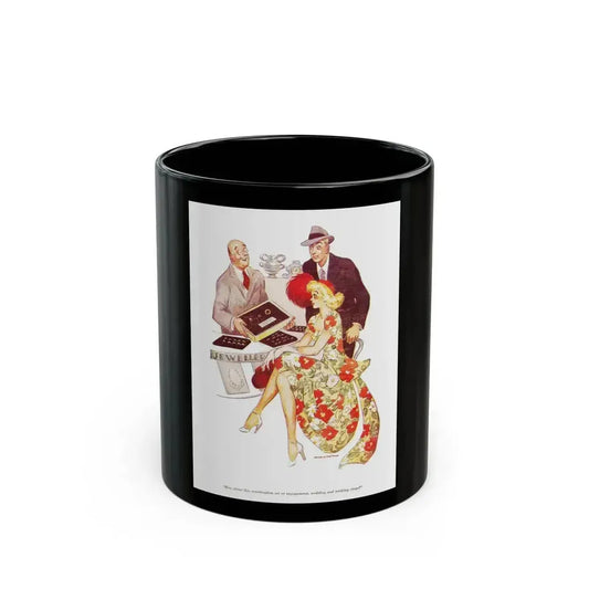 Andy Knox's Biggest Hours, Man Junior, Fabruary 1950 - Black Coffee Mug 11oz - Go Mug Yourself
