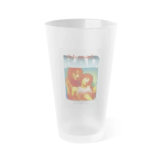 ANDY WARHOL'S BAD 1977 Movie Poster - Frosted Pint Glass 16oz Default Title - Go Mug Yourself