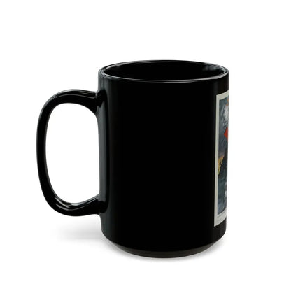 ANDY WARHOL'S DRACULA 1974 Movie Poster - Black Coffee Mug - Go Mug Yourself