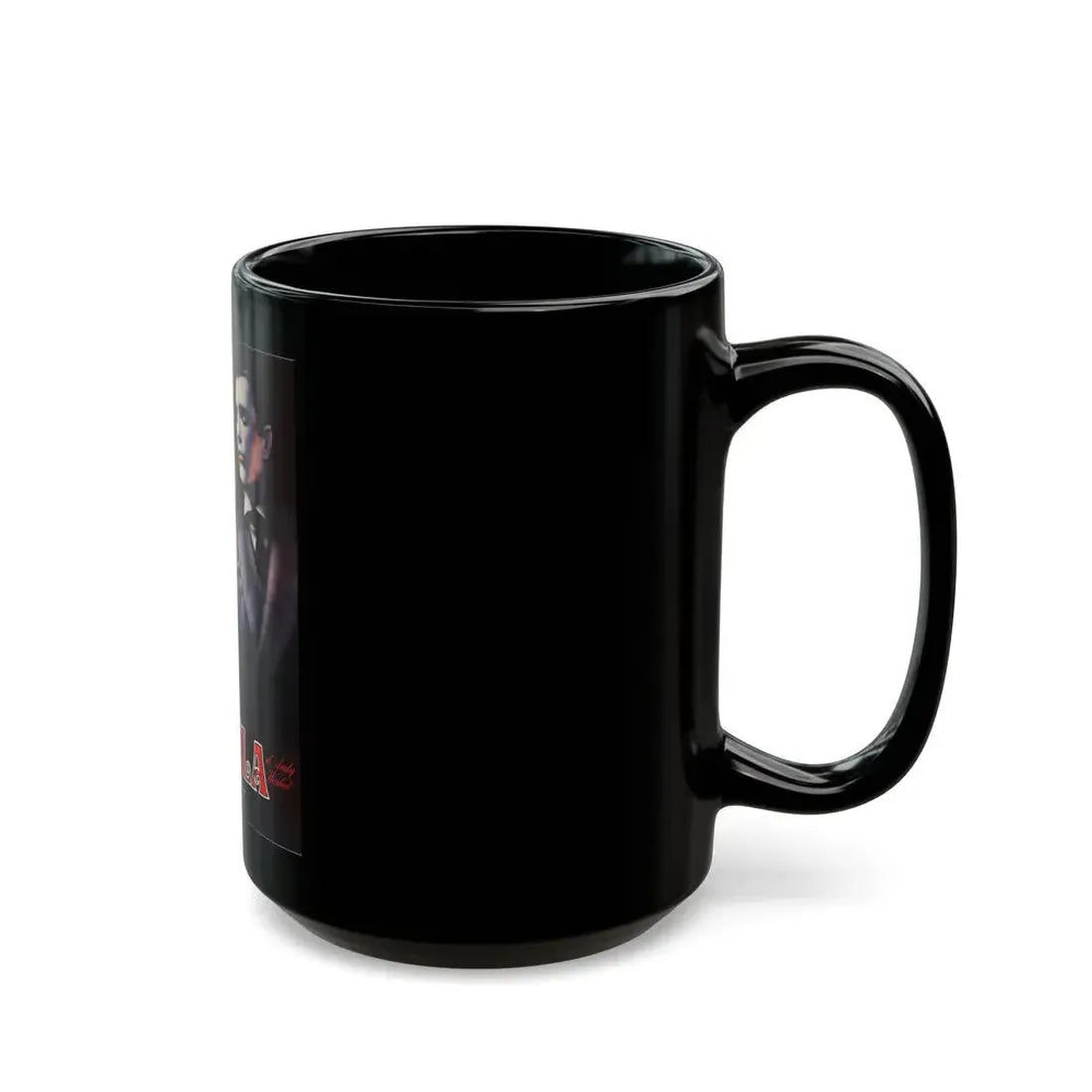 ANDY WARHOL'S DRACULA (FRENCH) 1974 Movie Poster - Black Coffee Mug - Go Mug Yourself