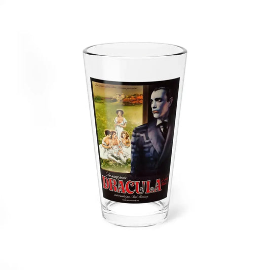 ANDY WARHOL'S DRACULA (FRENCH) 1974 Movie Poster - Pint Glass 16oz 16oz - Go Mug Yourself