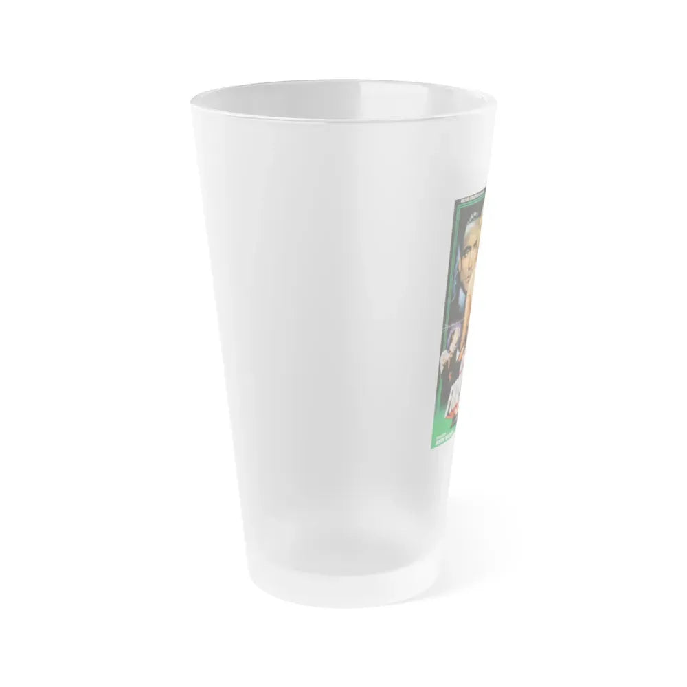 ANDY WARHOL'S FRANKENSTEIN (FRENCH) 1973 Movie Poster - Frosted Pint Glass 16oz - Go Mug Yourself