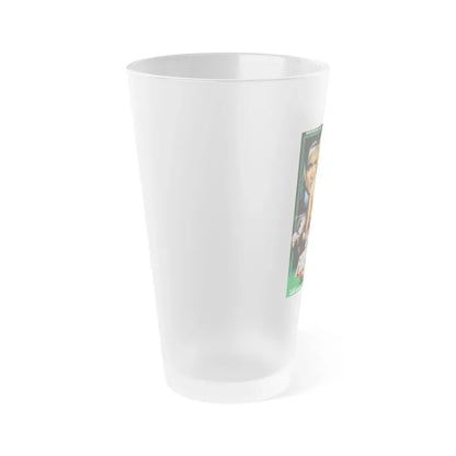 ANDY WARHOL'S FRANKENSTEIN (FRENCH) 1973 Movie Poster - Frosted Pint Glass 16oz - Go Mug Yourself
