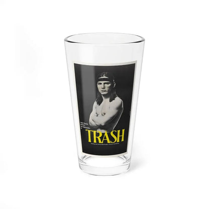 ANDY WARHOL'S TRASH 1970 Movie Poster - Pint Glass 16oz 16oz - Go Mug Yourself