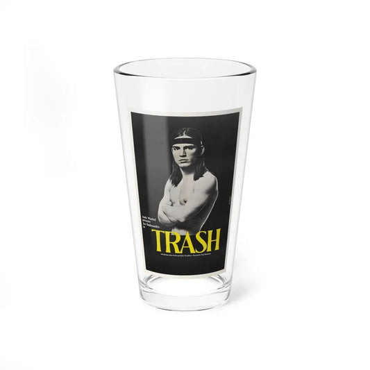 ANDY WARHOL'S TRASH 1970 Movie Poster - Pint Glass 16oz 16oz - Go Mug Yourself