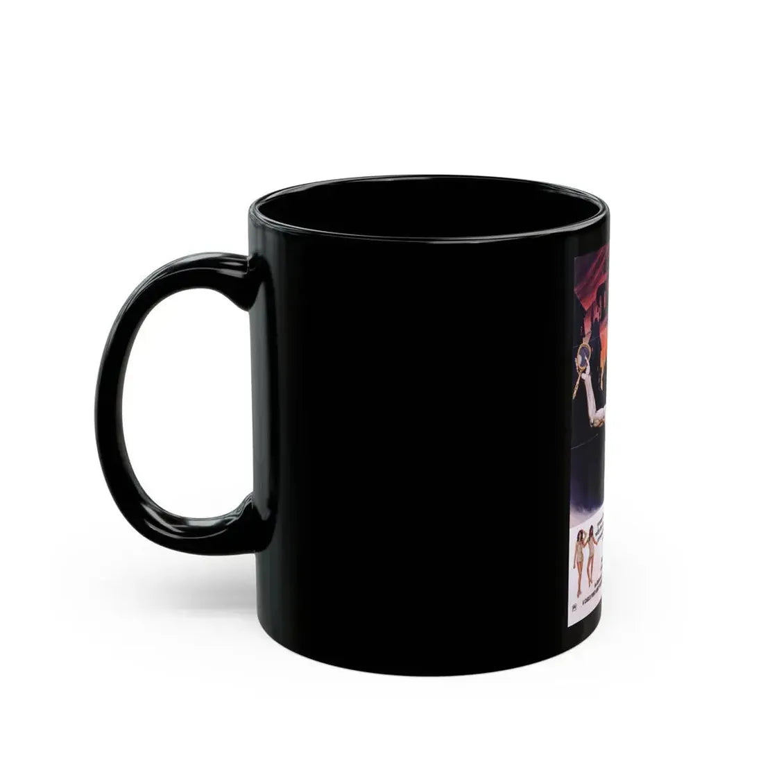 ANDY WARHOL'S YOUNG DRACULA (ANDY WARHOL'S DRACULA)(2) 1974 Movie Poster - Black Coffee Mug - Go Mug Yourself