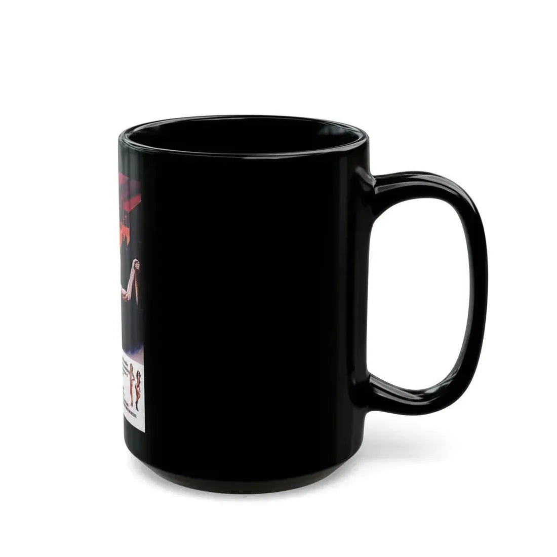 ANDY WARHOL'S YOUNG DRACULA (ANDY WARHOL'S DRACULA)(2) 1974 Movie Poster - Black Coffee Mug - Go Mug Yourself