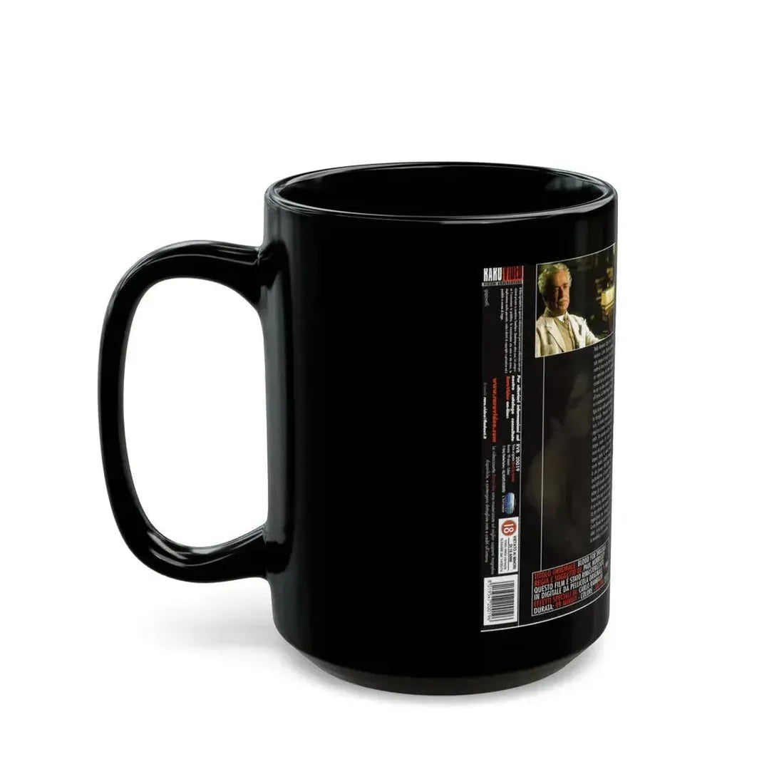 ANDY WARHOLS DRACULA (VHS COVER) - Black Coffee Mug - Go Mug Yourself