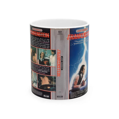 ANDY WARHOLS FRANKENSTEIN VIPCO (VHS COVER) - White Coffee Mug-11oz-Go Mug Yourself