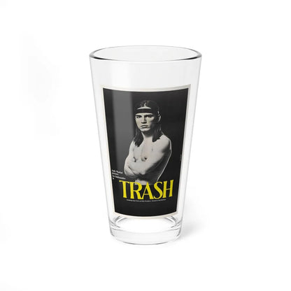 ANDY WARHOL'S TRASH 1970 Movie Poster - Pint Glass 16oz-16oz-Go Mug Yourself