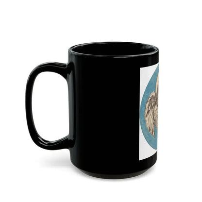 Angel, A Child's Prayer interior book illustration, 1926 - Black Coffee Mug - Go Mug Yourself