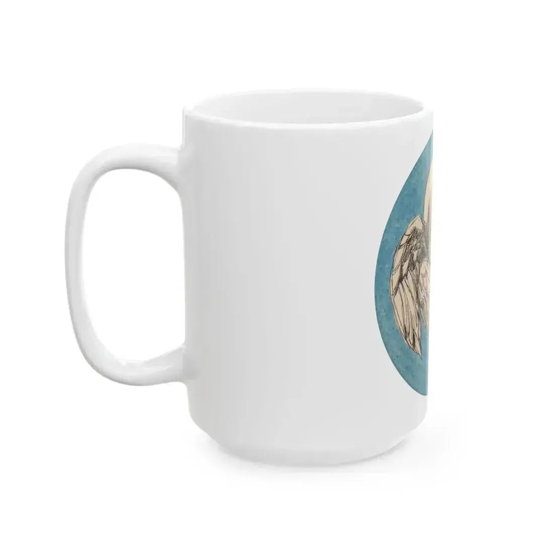Angel, A Child's Prayer interior book illustration, 1926 - White Coffee Mug - Go Mug Yourself
