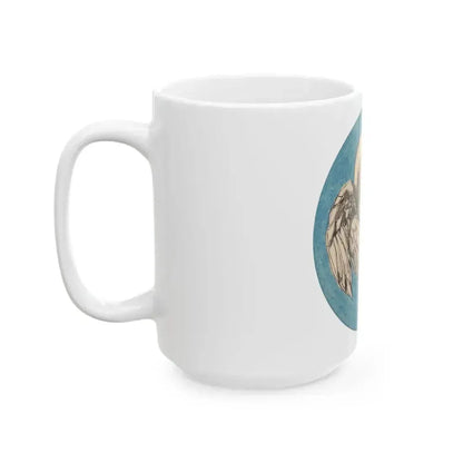 Angel, A Child's Prayer interior book illustration, 1926 - White Coffee Mug - Go Mug Yourself