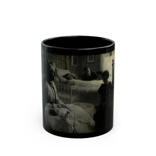 Angel Girl, American Boy magazine interior illustration, 1909 - Black Coffee Mug 11oz - Go Mug Yourself