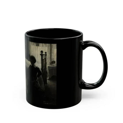 Angel Girl, American Boy magazine interior illustration, 1909 - Black Coffee Mug - Go Mug Yourself