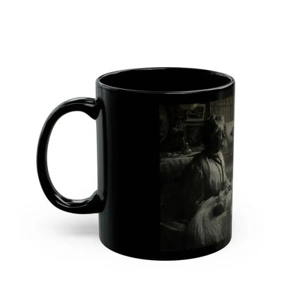 Angel Girl, American Boy magazine interior illustration, 1909 - Black Coffee Mug - Go Mug Yourself