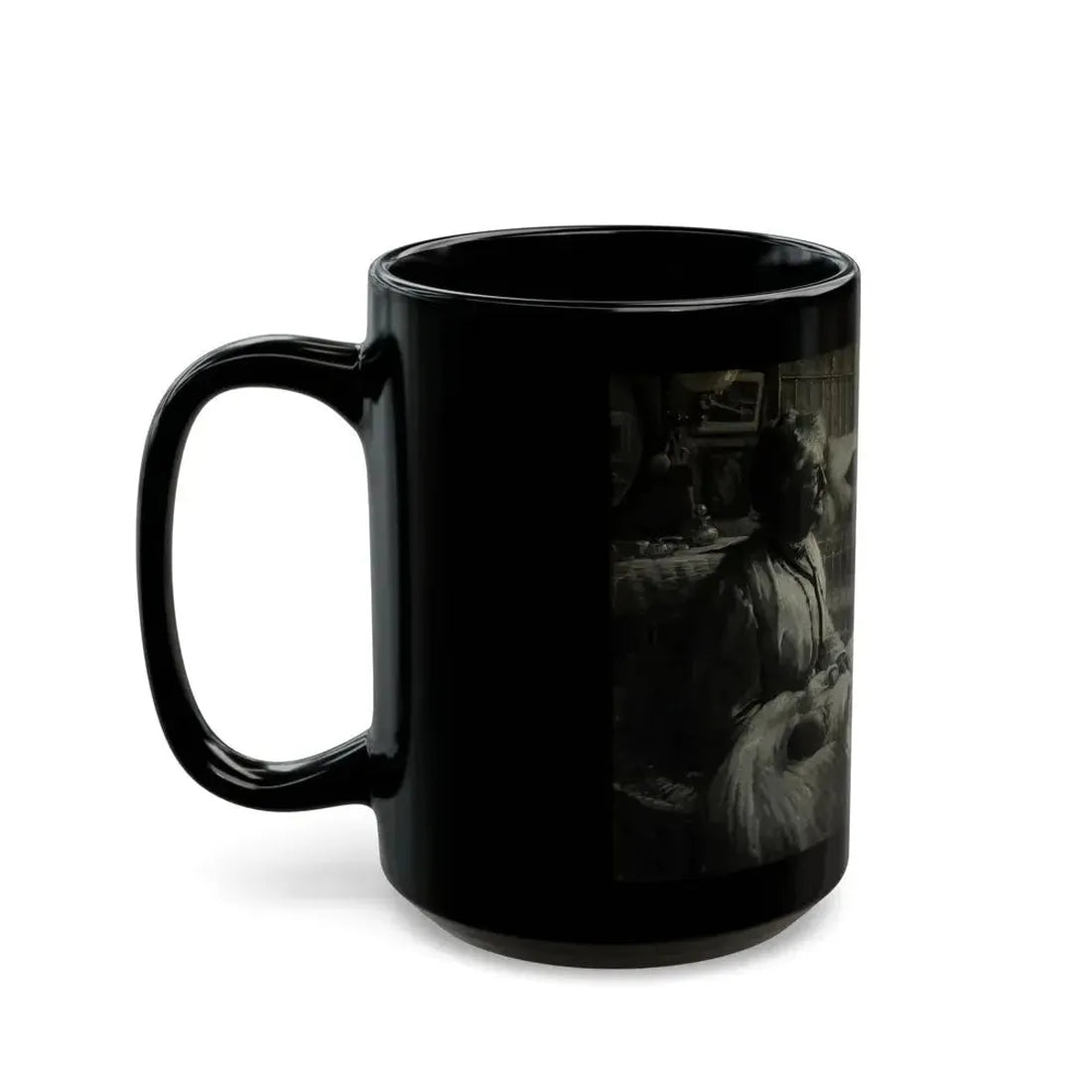 Angel Girl, American Boy magazine interior illustration, 1909 - Black Coffee Mug - Go Mug Yourself