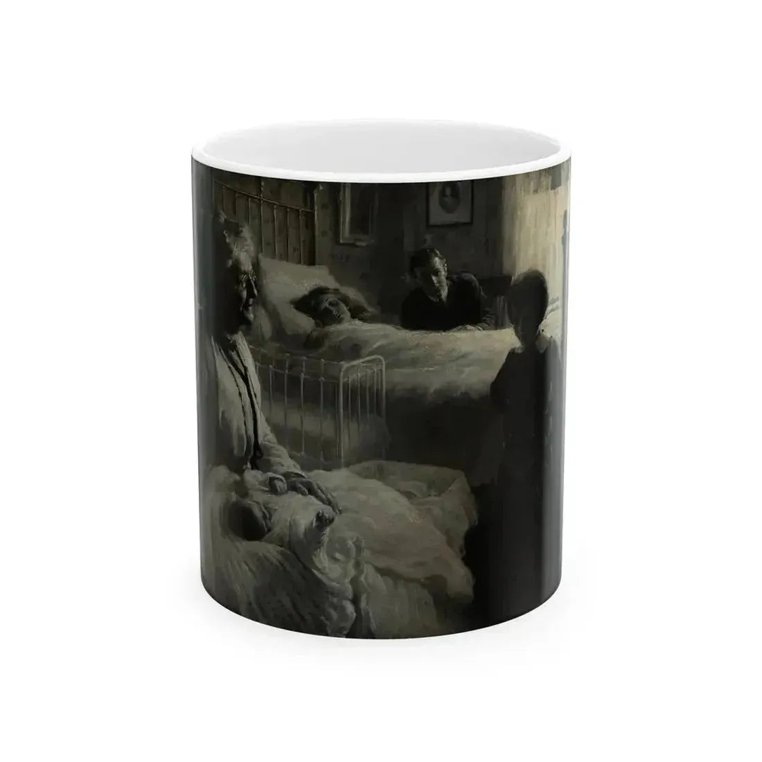 Angel Girl, American Boy magazine interior illustration, 1909 - White Coffee Mug 11oz - Go Mug Yourself