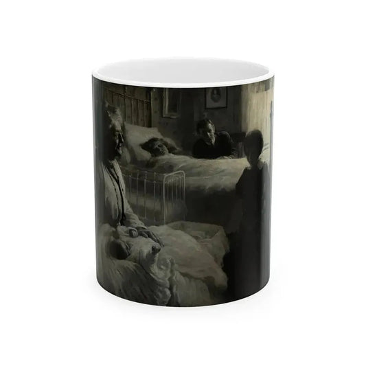 Angel Girl, American Boy magazine interior illustration, 1909 - White Coffee Mug 11oz - Go Mug Yourself