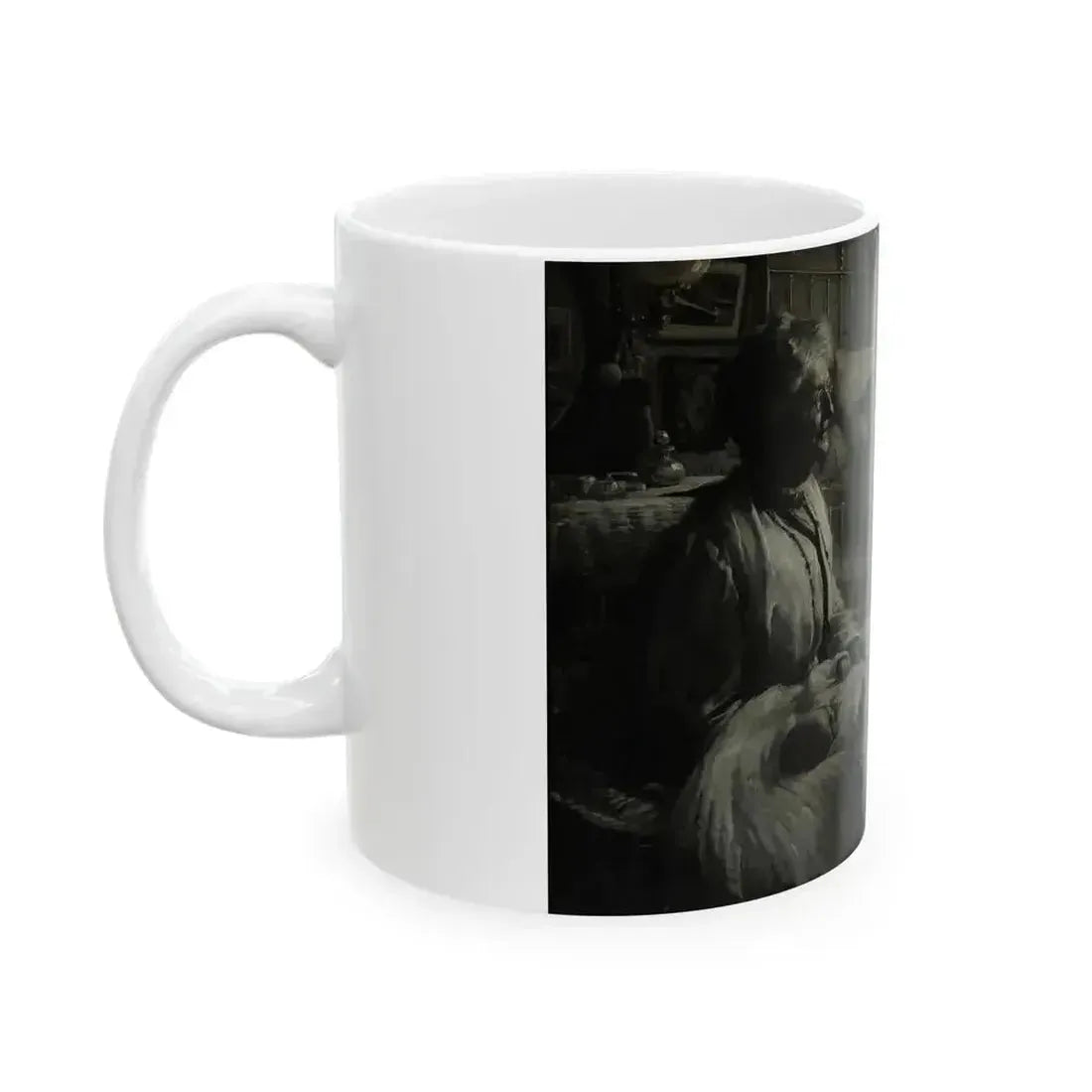 Angel Girl, American Boy magazine interior illustration, 1909 - White Coffee Mug - Go Mug Yourself