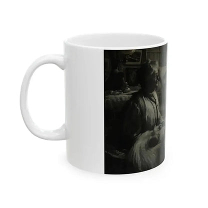 Angel Girl, American Boy magazine interior illustration, 1909 - White Coffee Mug - Go Mug Yourself