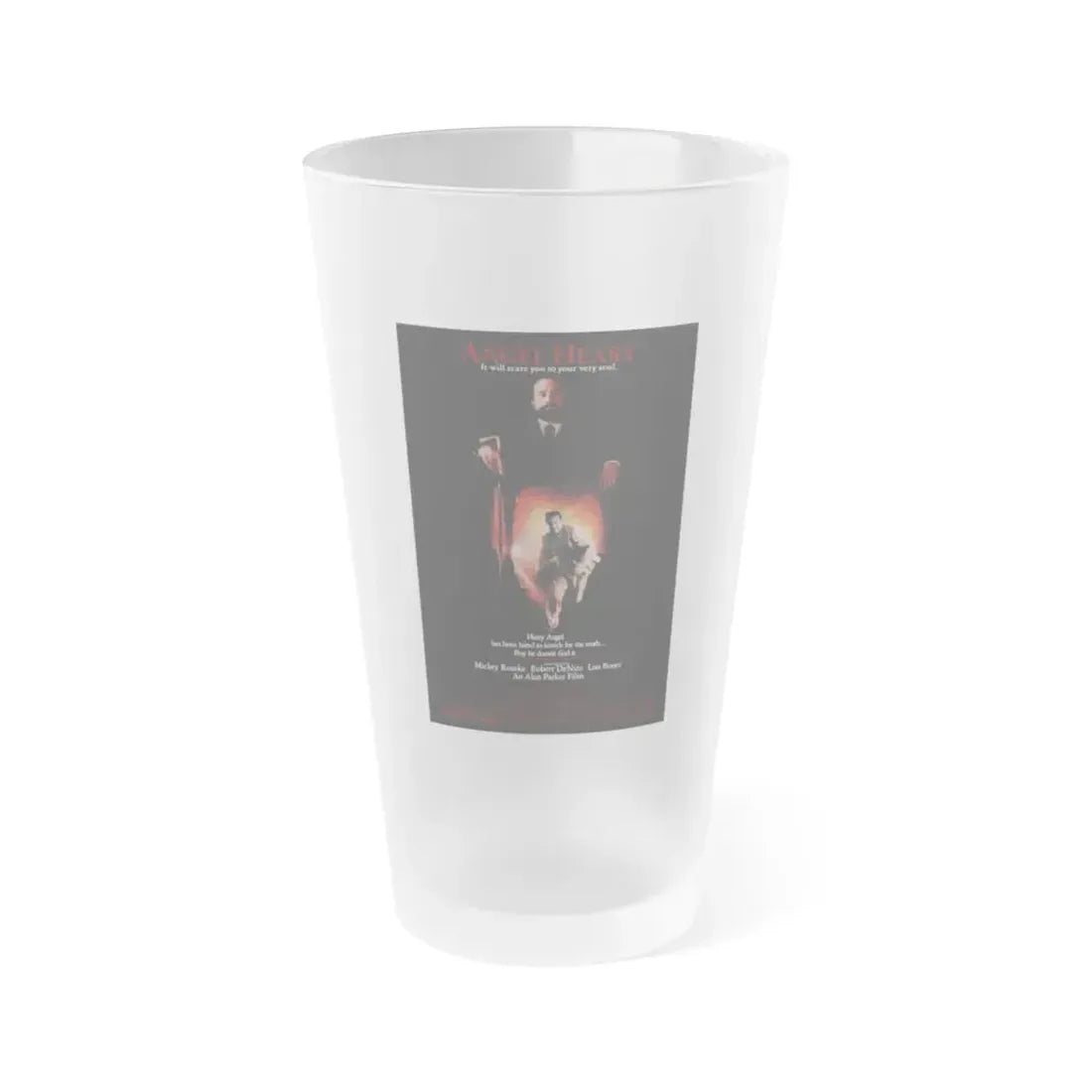 ANGEL HEART 1987 Movie Poster - Frosted Pint Glass 16oz Default Title - Go Mug Yourself