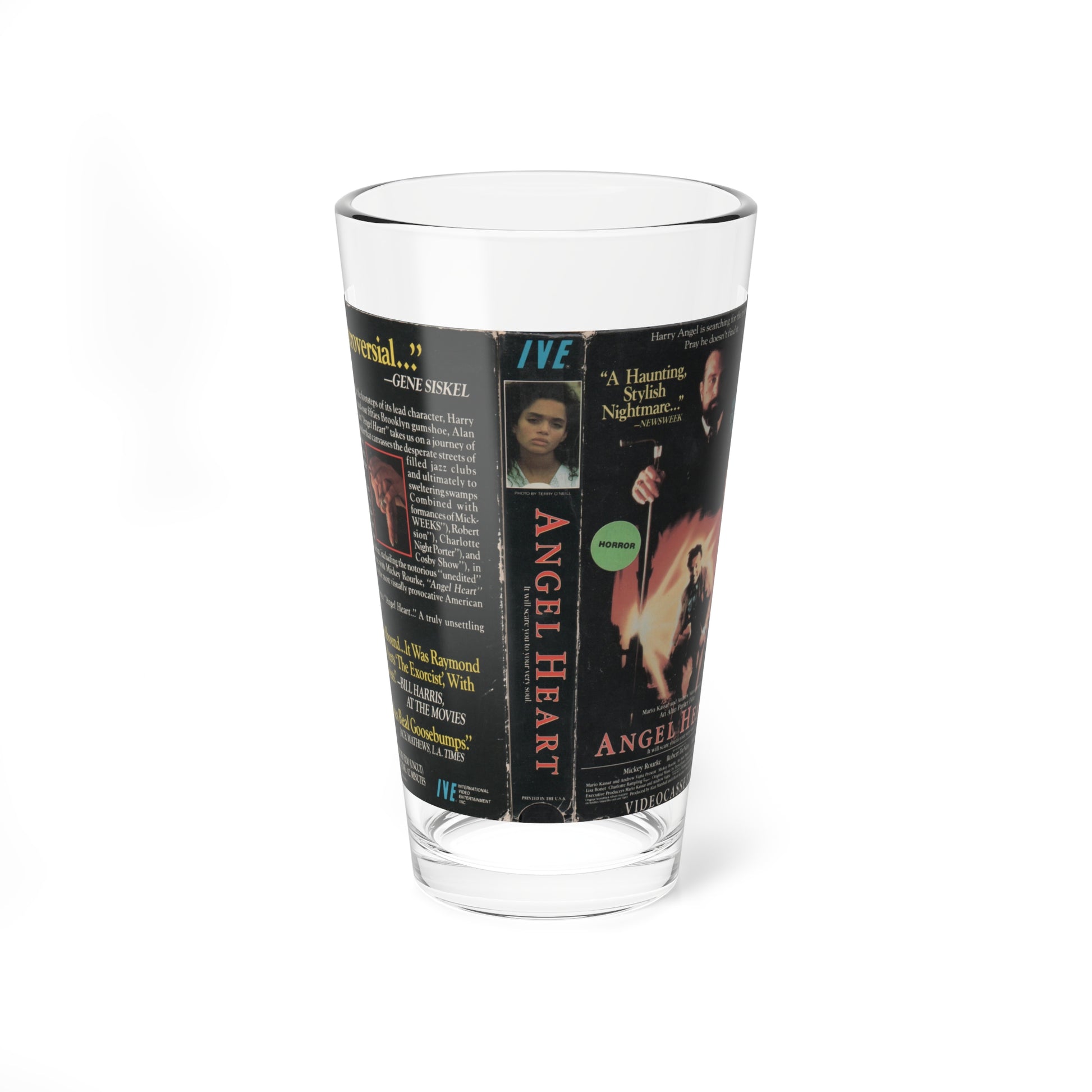 ANGEL HEART (VHS COVER) Pint Glass 16oz-16oz-Go Mug Yourself