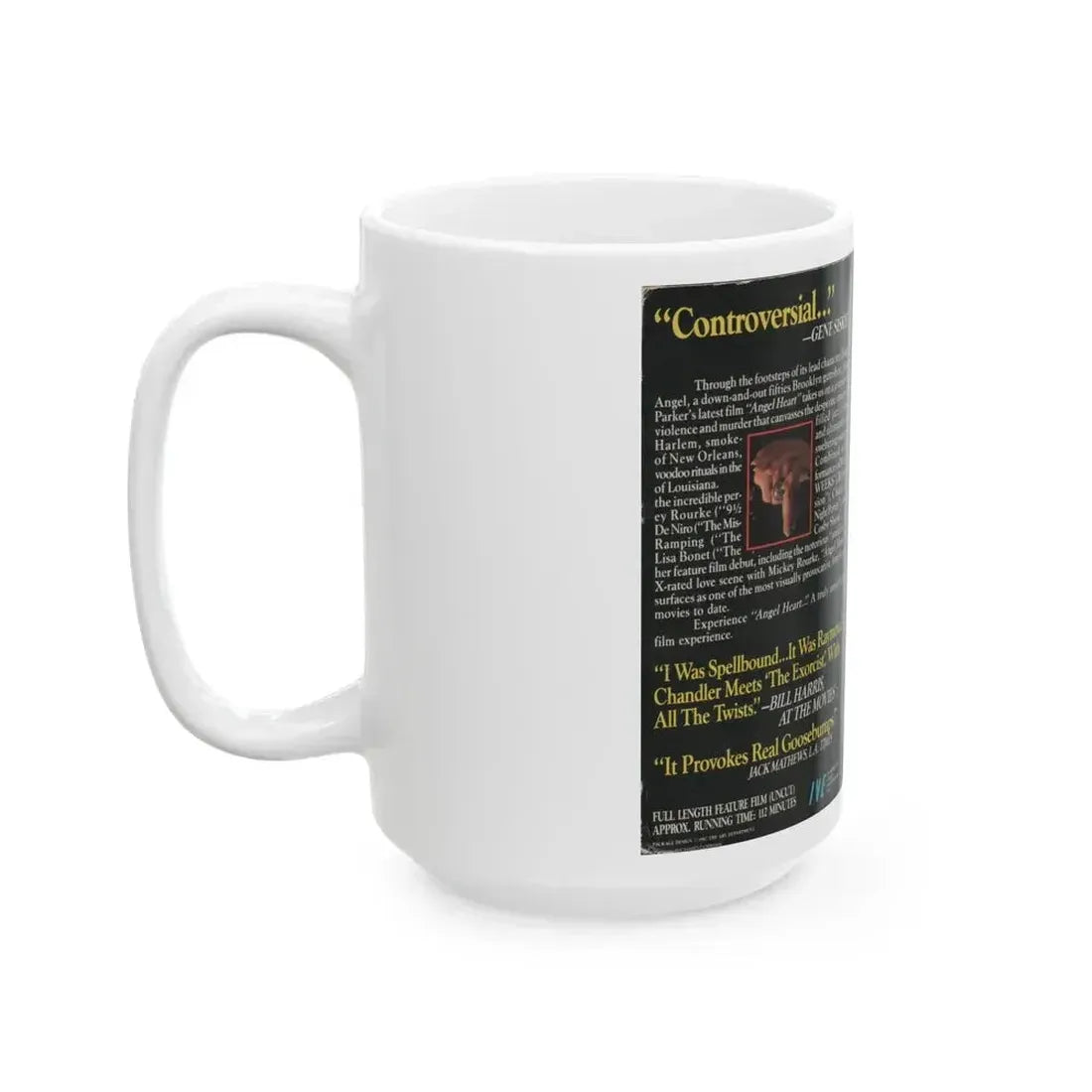 ANGEL HEART (VHS COVER) - White Coffee Mug - Go Mug Yourself