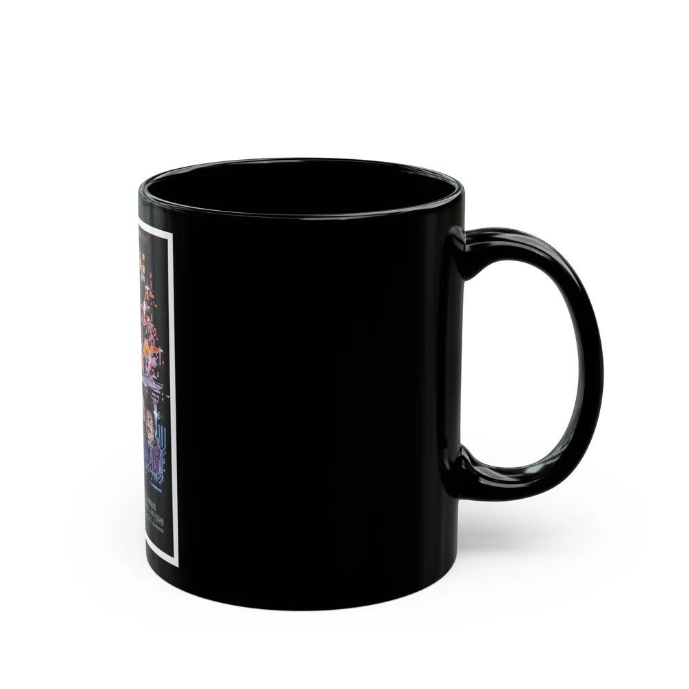 ANGEL OF HEAT 1983 Movie Poster - Black Coffee Mug-Go Mug Yourself