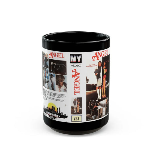 ANGEL (VHS COVER) - Black Coffee Mug-15oz-Go Mug Yourself