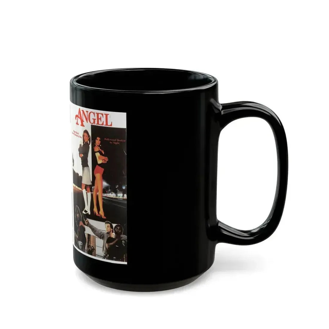 ANGEL (VHS COVER) - Black Coffee Mug - Go Mug Yourself
