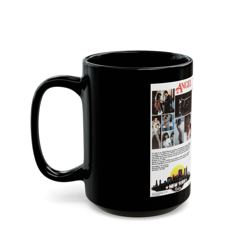 ANGEL (VHS COVER) - Black Coffee Mug-Go Mug Yourself