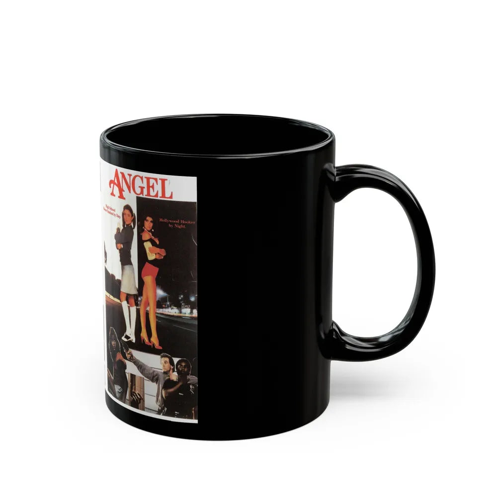 ANGEL (VHS COVER) - Black Coffee Mug-Go Mug Yourself